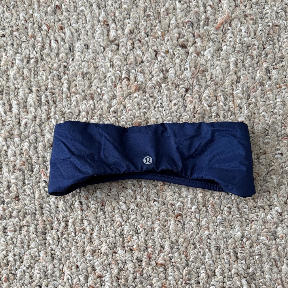 Lululemon Athletica Navy Blue Hairband